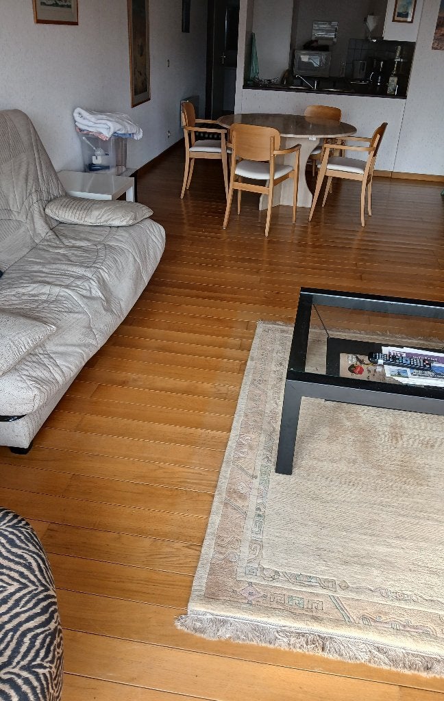Salontafel met glazen bovenblad - gratis, Ophalen, Gebruikt, 50 tot 100 cm, Vierkant