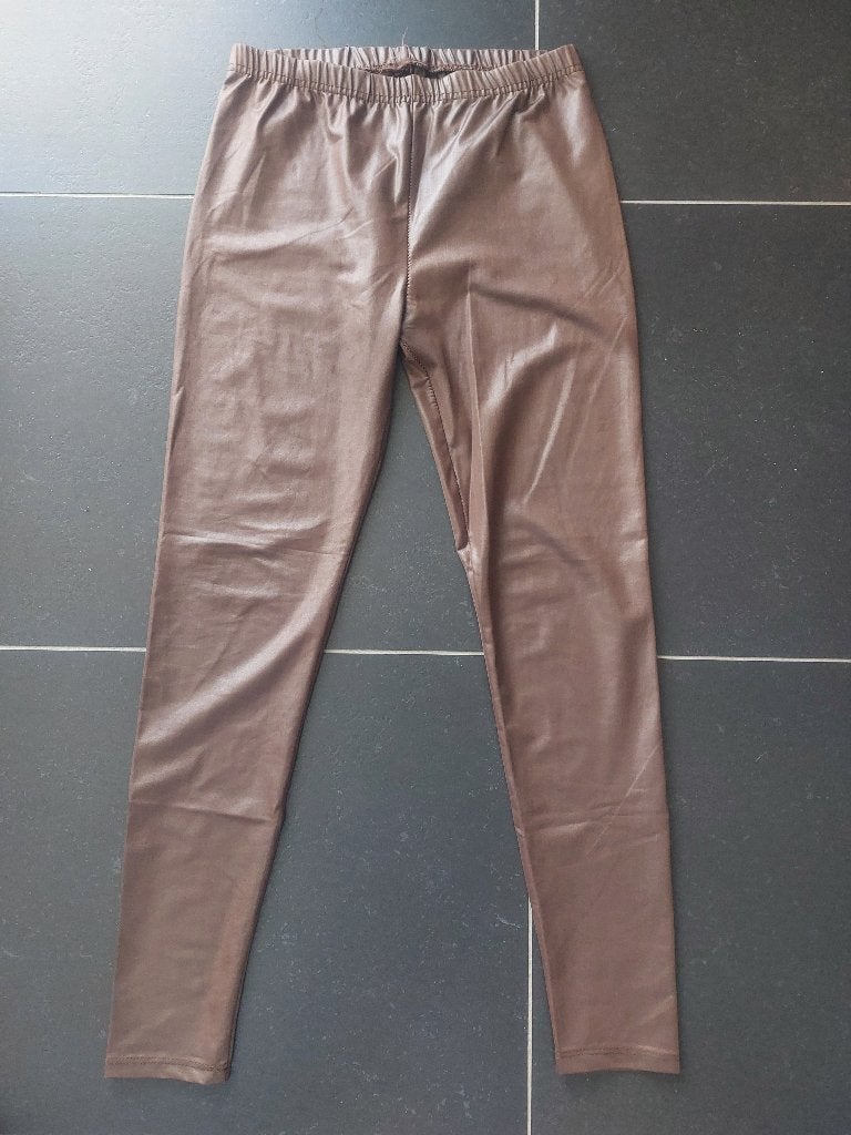 Legging chocoladekleurig - T.S, Kleding | Dames, Bruin, Sans marque, Nieuw, Ophalen of Verzenden