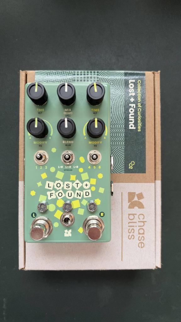 Chase Bliss Lost + Found, Muziek en Instrumenten, Effecten, Ophalen of Verzenden, Nieuw, Delay of Echo