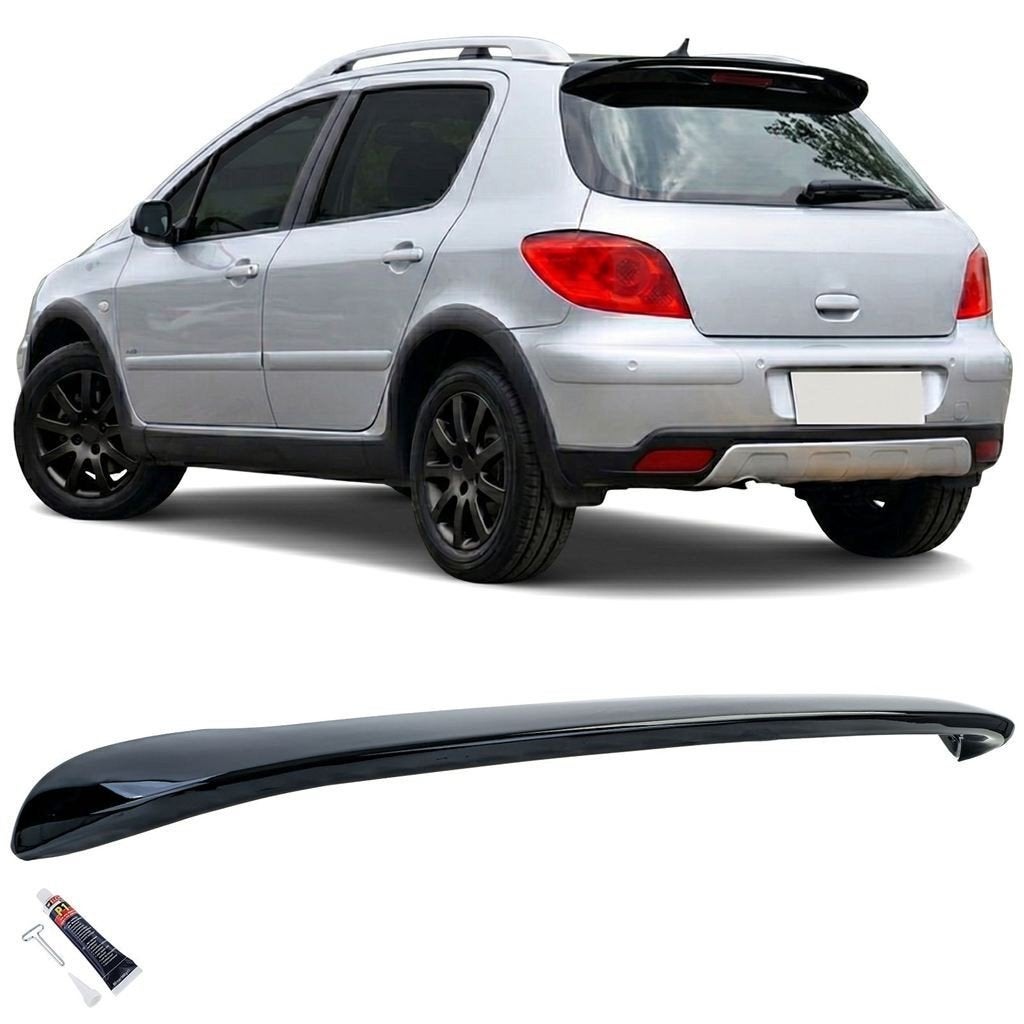 Achterklep Spoiler Cap Peugeot 307 Glans Zwart Performance, Autos : Divers, Tuning & Styling, Envoi