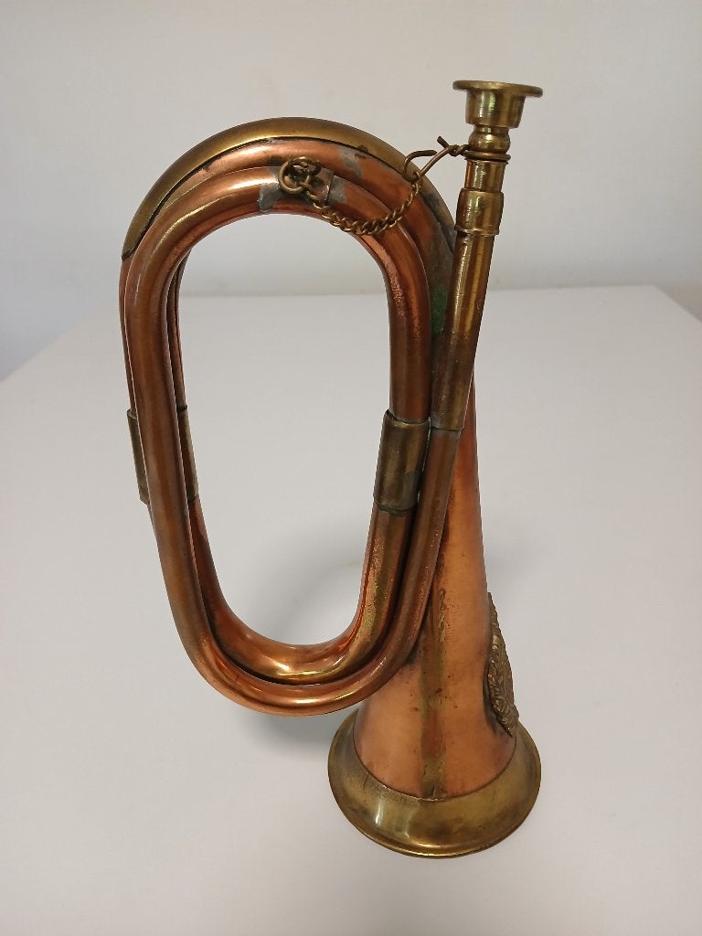 Antieke Koperen Bugel – Argyll and Sutherland Highlanders, Musique & Instruments, Instruments à vent | Trompettes, Enlèvement
