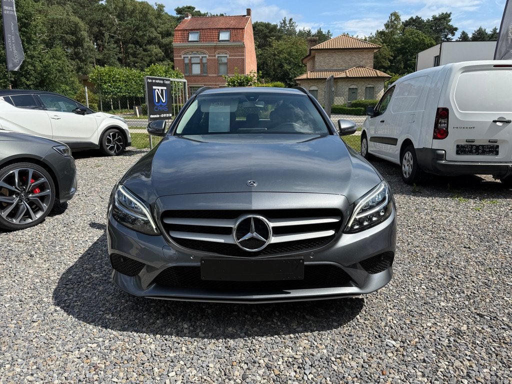 Mercedes-Benz C-Klasse 180 break 1.6D EURO6dt + 12M GARANTIE, Autos, Mercedes-Benz, Argent ou Gris, Achat, Entreprise, Noir