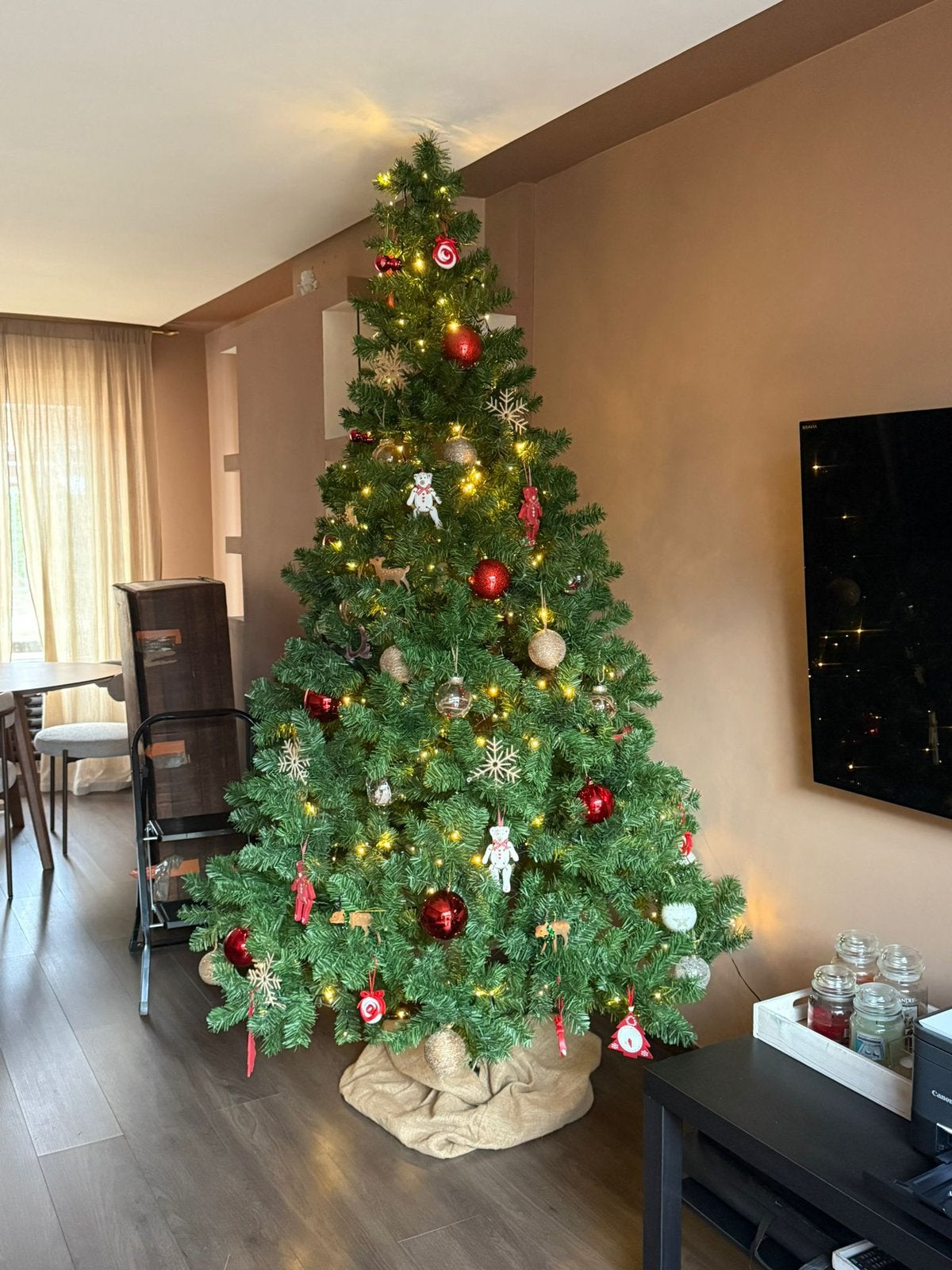 Kunstkerstboom, Ophalen, Zo goed als nieuw