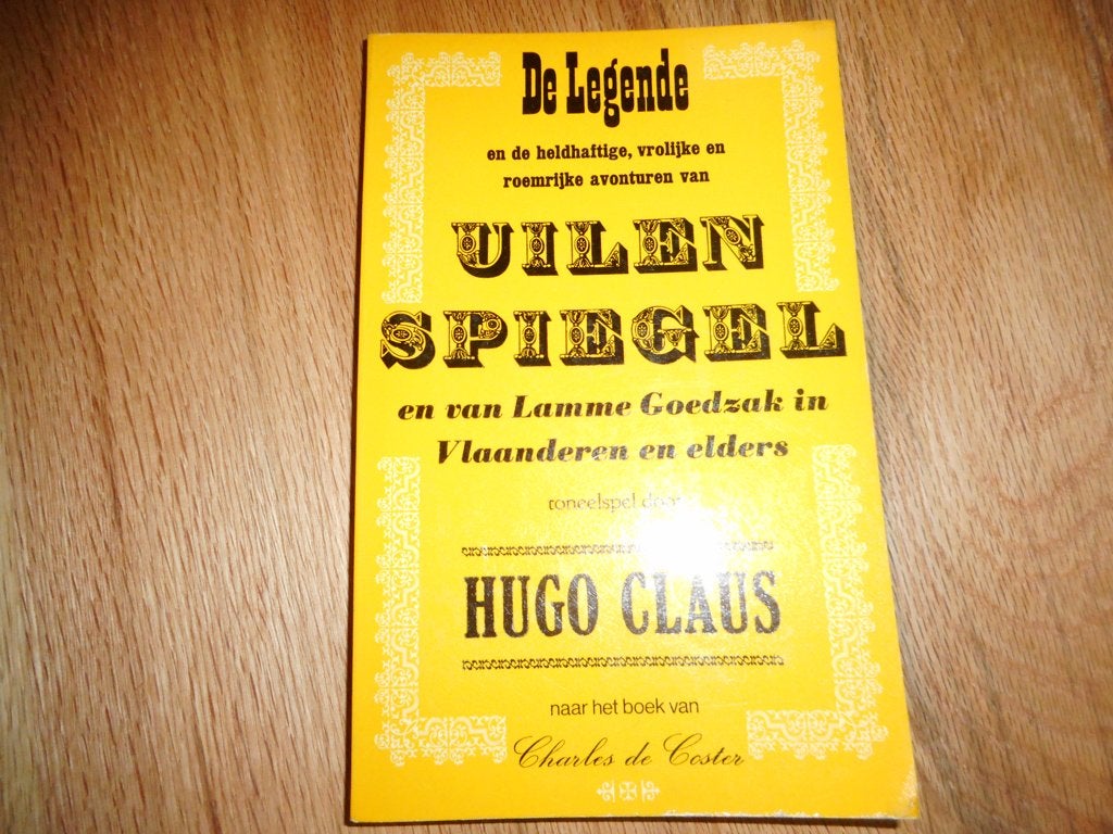 Hugo Claus - Tijl Uilenspiegel, Boeken, Ophalen of Verzenden, Zo goed als nieuw