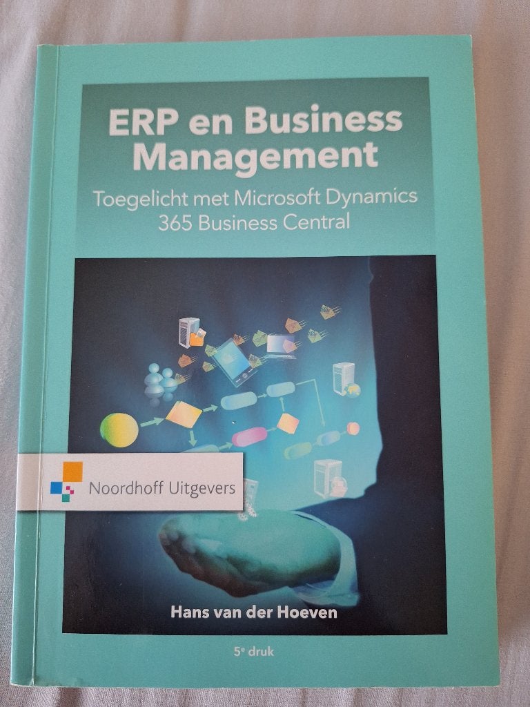 ERP en Business Management, Enlèvement ou Envoi, Comme neuf, Hans van der Hoeven, Autres sujets/thèmes