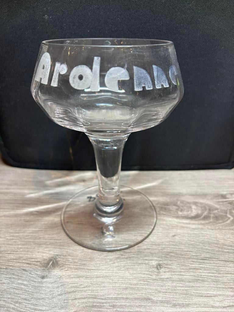Verre à bière acidifié Ardenne Brasserie Rienne Andenne, Enlèvement ou Envoi, Comme neuf, Verre à bière