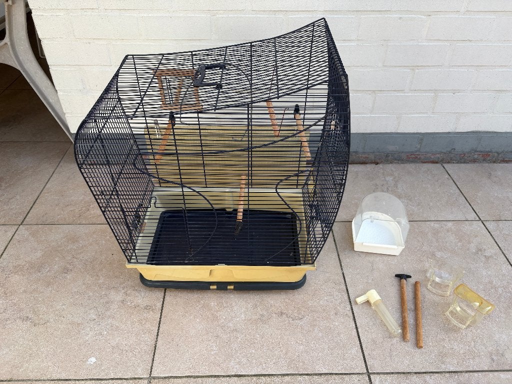 Vogelkooi en toebehoren, Ophalen, Gebruikt, Kunststof, Vogelkooi