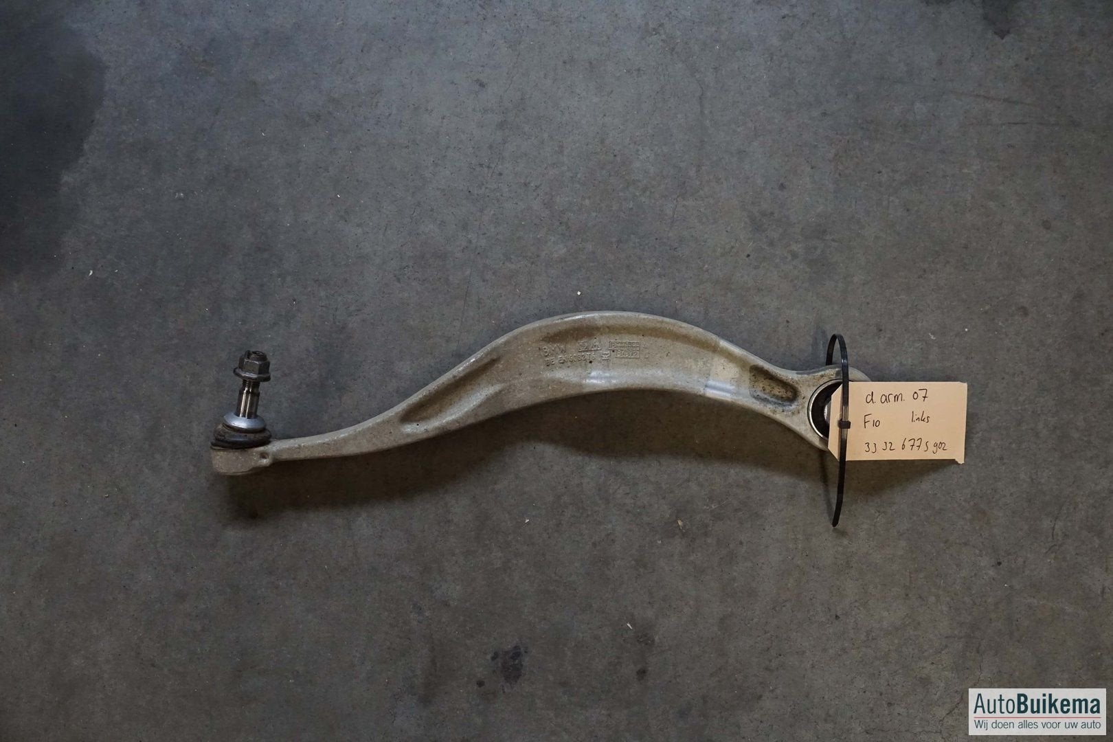 Origineel BMW 5 Serie F10 draagarm links achter, -, Utilisé, -, Enlèvement ou Envoi