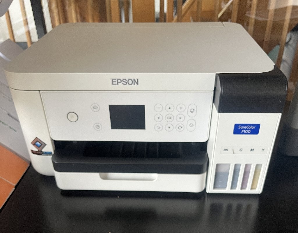 Sublimatieprinter Epson SureColor F100, Enlèvement, Comme neuf, Imprimante, Epson