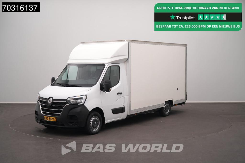 Renault Master 145PK Lowliner Bakwagen LED Navi Airco Cruise, Stof, Gebruikt, 4 cilinders, Renault