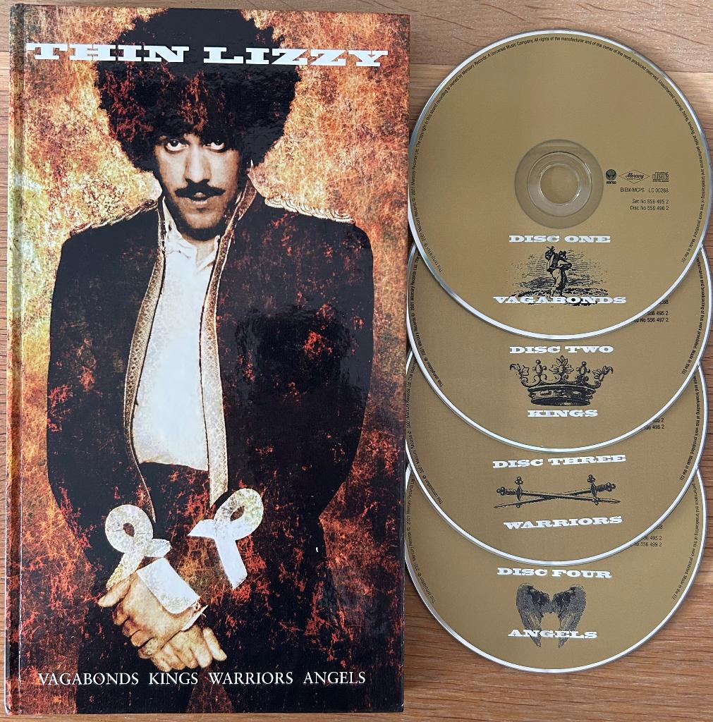 ② THIN LIZZY - Vagabonds, Kings, Warriors, Angels (4CD Boxset