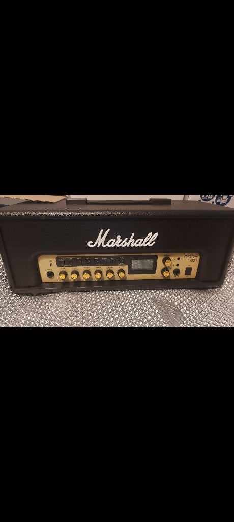 Marshall code 100 head zo goed als nieuw, Musique & Instruments, Enlèvement, Comme neuf, Électrique, 6 cordes