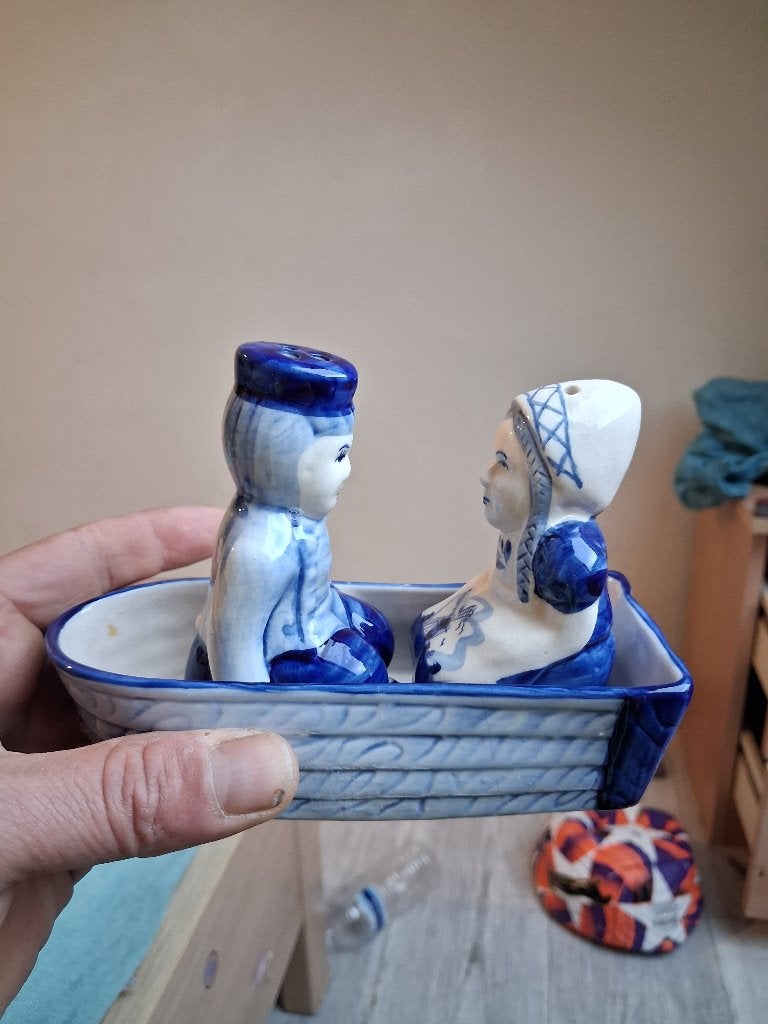 Vintage Delft Blue (, Antiek en Kunst, Ophalen of Verzenden