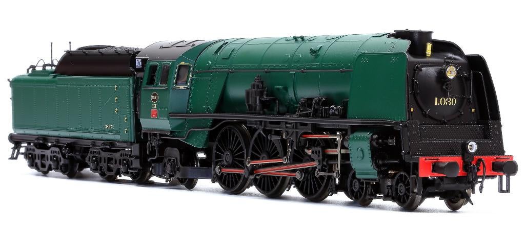 Trix 25480 SNCB NMBS loco vapeur 1.030 DCC+sound neuve, Trix, Ophalen of Verzenden, Zo goed als nieuw, Gelijkstroom