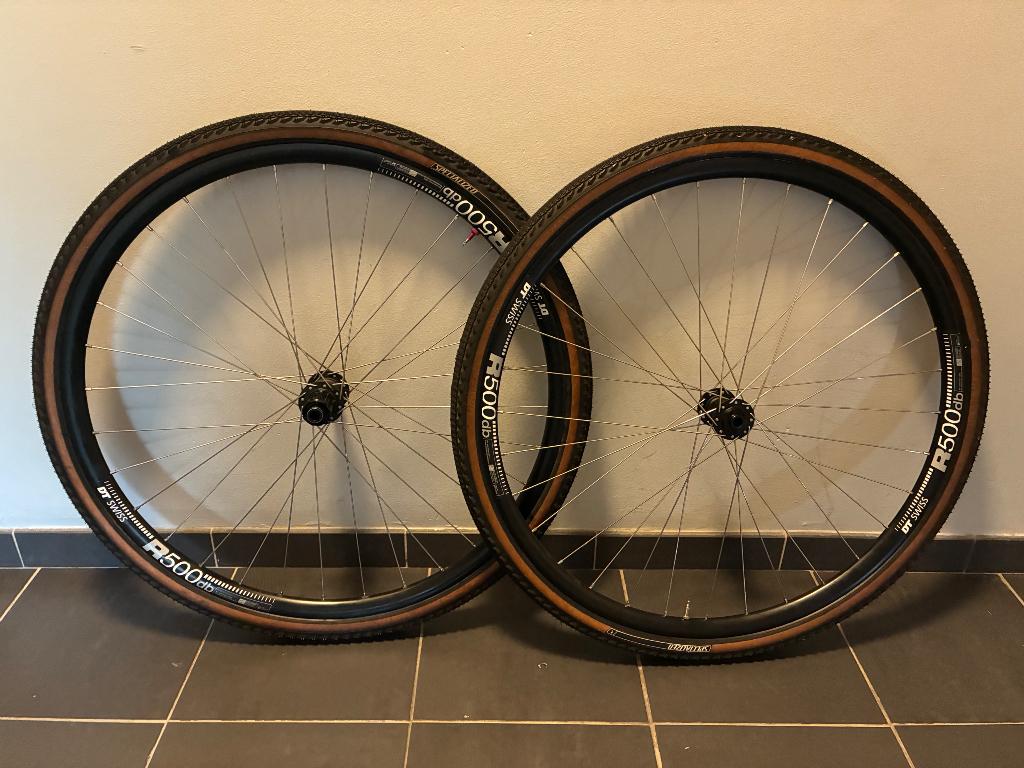DT Swiss 350 Wielset R500, Fietsen en Brommers, Fietsonderdelen, Gebruikt, Aluminium, Racefiets, DT-Swiss