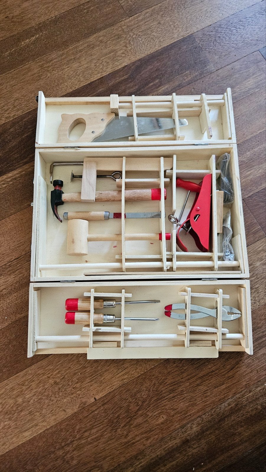 houten werkkoffer kinderen, Verzamelen, Ophalen