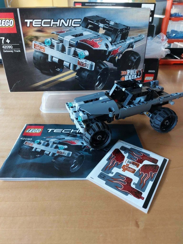 Lego Technic, Ophalen, Inclusief instructies, Lego, Zo goed als nieuw