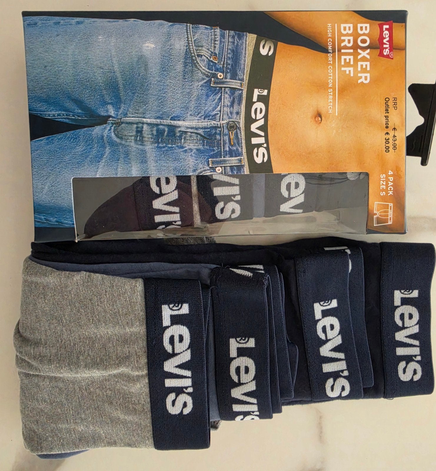 NIEUW 8 stuks Levis boxershort, Ophalen