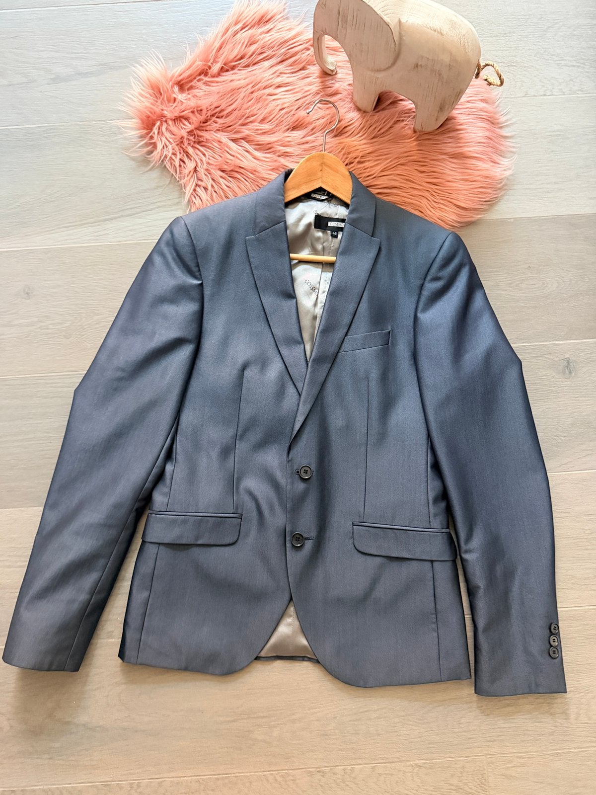 Prachtig driedelig Cossmo herenkostuum – Maat 46, Kleding | Heren, Ophalen of Verzenden, Zo goed als nieuw, Maat 46 (S) of kleiner