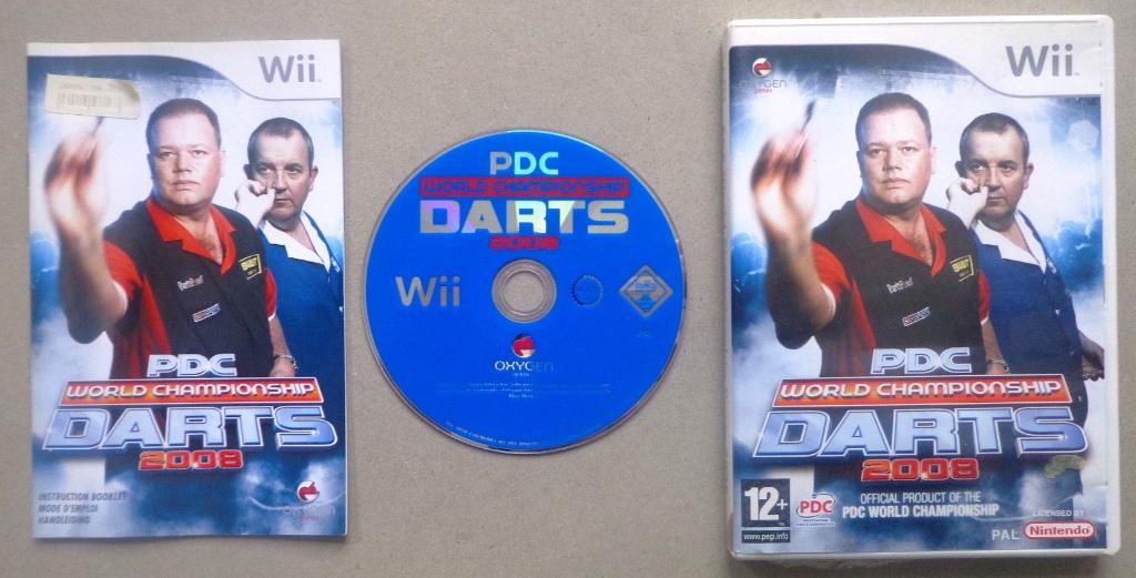 PDC World Championship Darts voor de Nintendo Wii Compleet, Games en Spelcomputers, Games | Nintendo Wii, Zo goed als nieuw, Ophalen of Verzenden