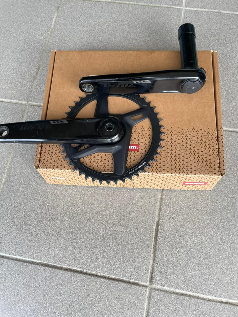 Sram Rival Dub Wide crankset + quarq powermeter (175mm), Verzenden, Zo goed als nieuw