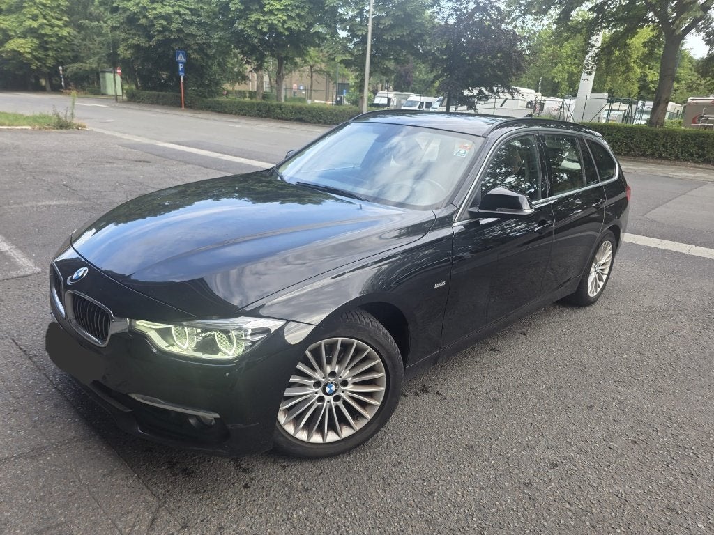 BMW 318D Touring/EURO 6b=2018/FULL= AUTOM+GPS+CUIR+LED/CT OK, Cuir, Achat, Carnet d'entretien, 5 portes