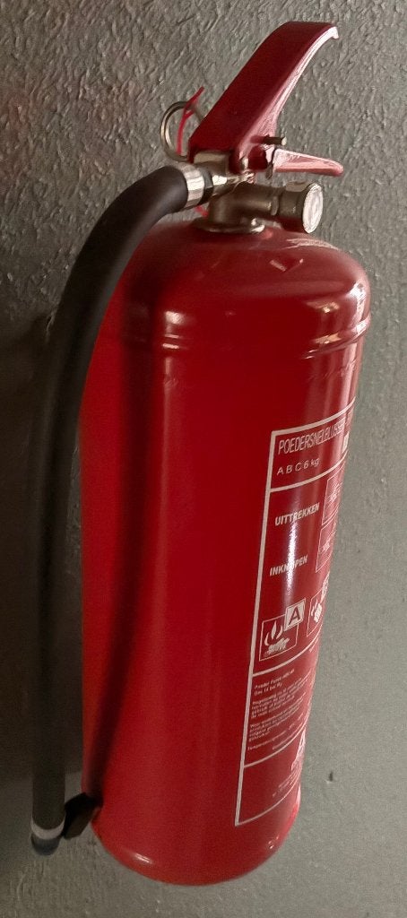 ABC Poeder brandblusser 6kg ongebruikt, Maison & Meubles, Enlèvement, Comme neuf, Extincteur