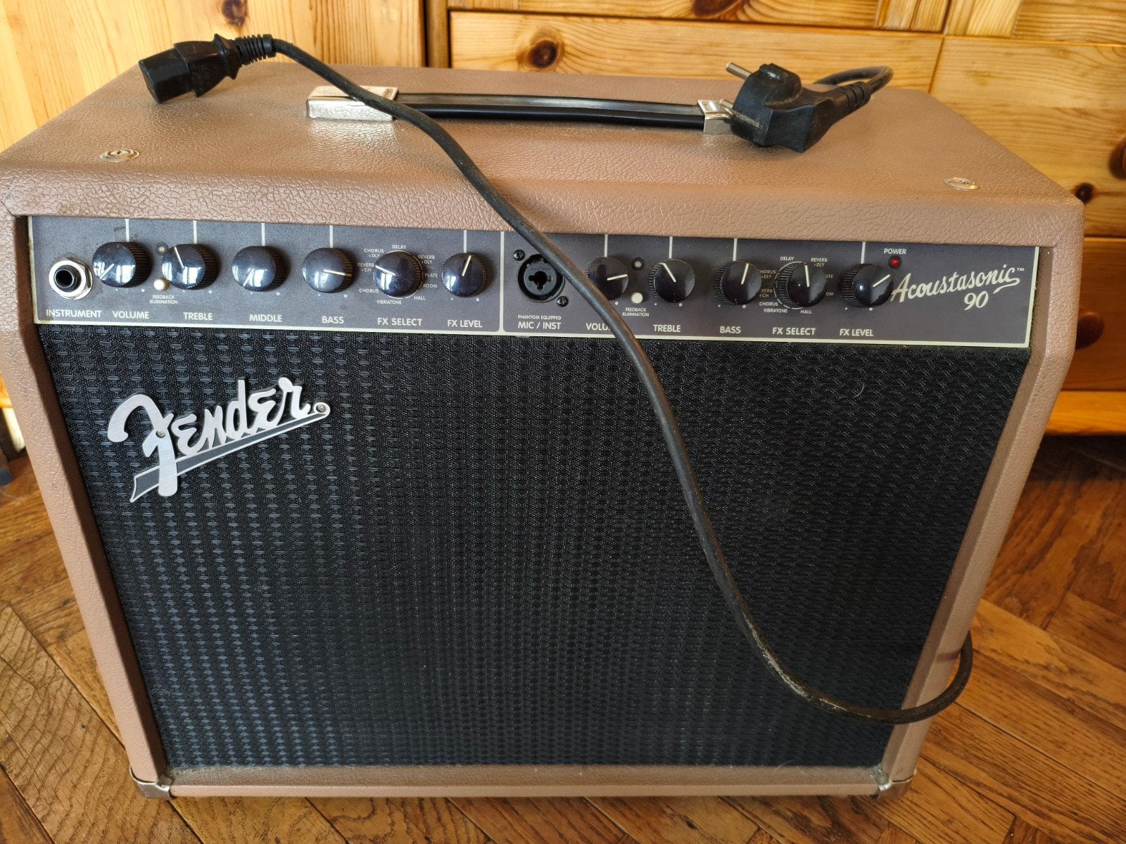Ampli guitare acoustique Fender Acoustasonic 90, Musique & Instruments, Enlèvement, Comme neuf, Guitare, 50 à 100 watts
