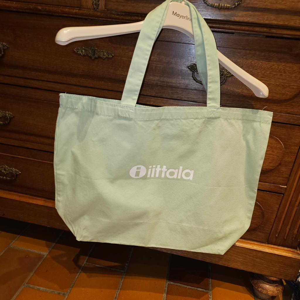 Tote bag. Iittala. Katoen., Handtassen en Accessoires, Tassen | Damestassen, Ophalen of Verzenden, Nieuw, Groen, Shopper
