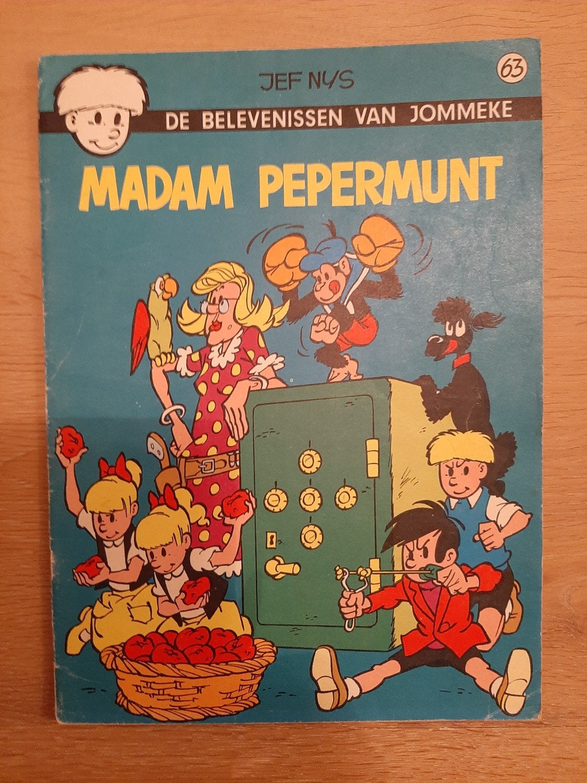 Jommeke - Madam Pepermunt ( 1ste druk ), Boeken, Stripverhalen, Ophalen