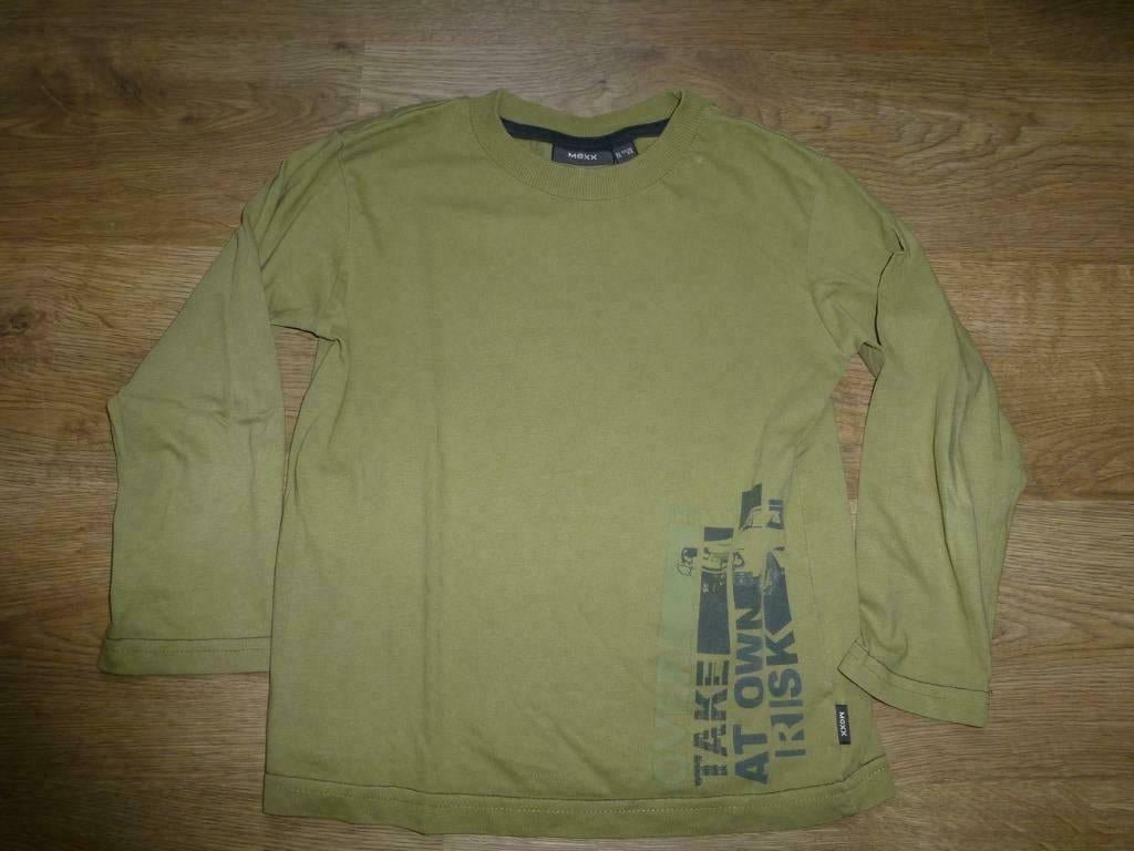 groene longsleeve MEXX maat 110 - 116, Kinderen en Baby's, Kinderkleding | Maat 110, Mexx, Gebruikt, Ophalen of Verzenden, Shirt of Longsleeve