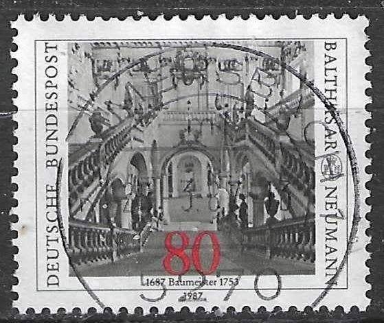Allemagne Bundespost 1987 - Yvert 1139 - Neumann (ST), Envoi, Affranchi