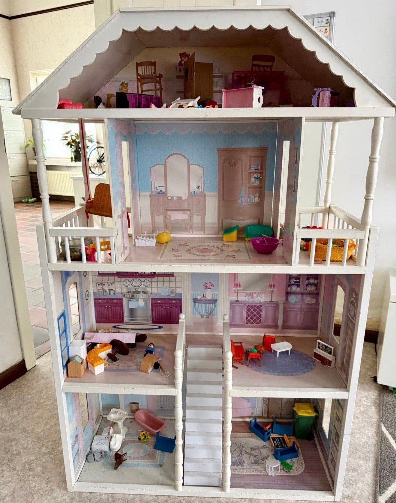 Poppenhuis, Ophalen, Gebruikt, Poppenhuis