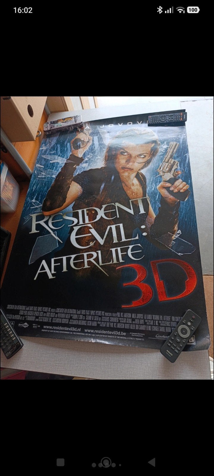 film promoposters Resident Evil, Ophalen of Verzenden