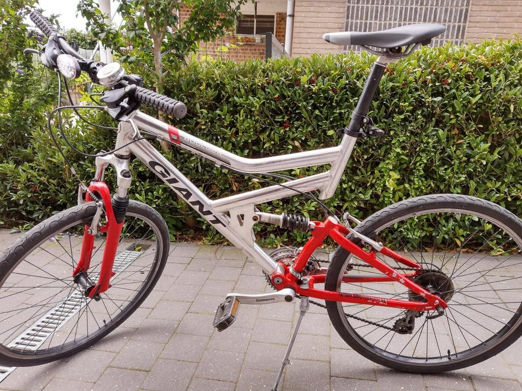 Fiets giant , Boulder dual suspension ,alu frame, Ophalen, Giant