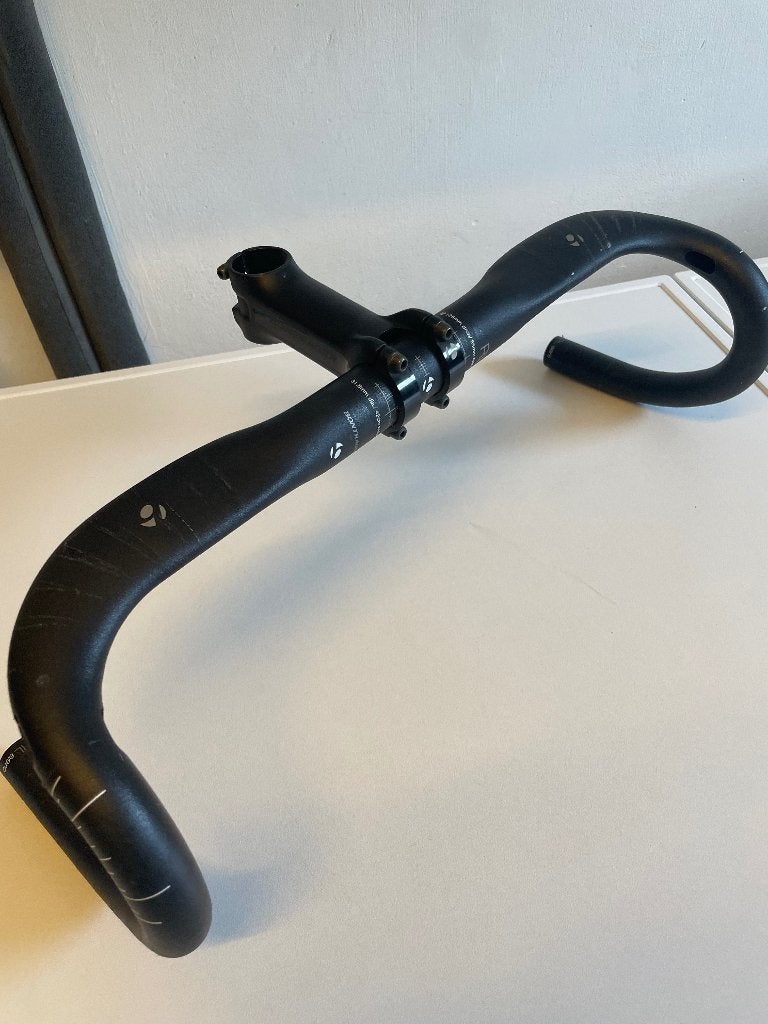 Bontrager Aero stuur racefiets, Fietsen en Brommers, Gebruikt, Stuur, Ophalen of Verzenden, Aluminium