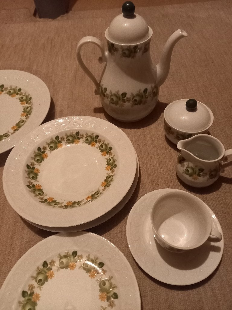 Volledig eet en koffie series vintage, Antiek en Kunst, Ophalen