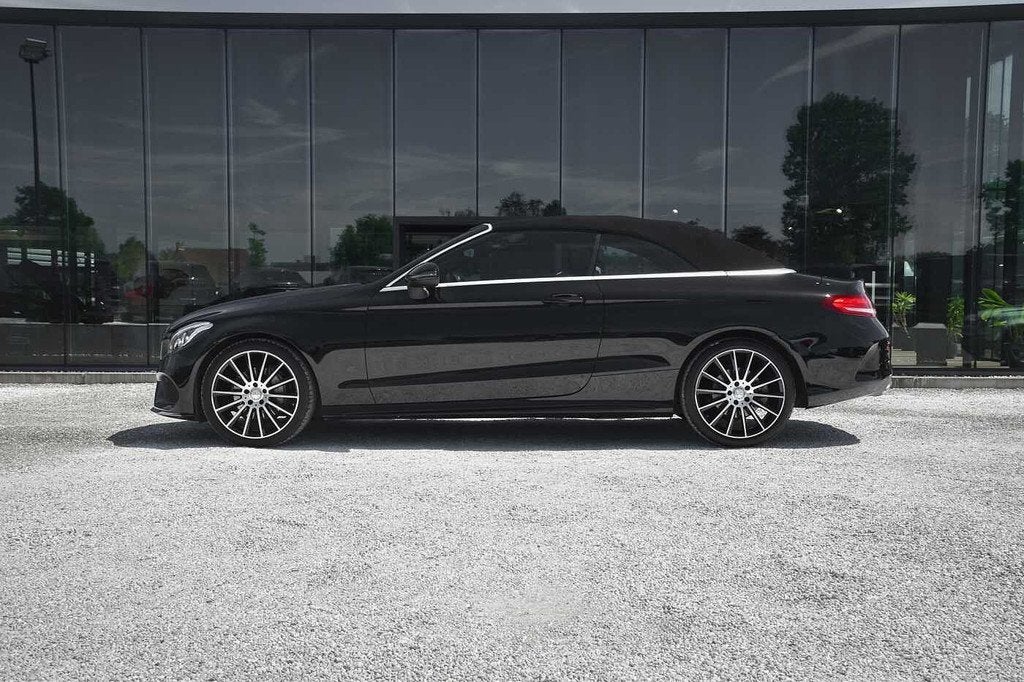 Mercedes-Benz C-CLASS 180 Cabriolet AMG Leather 19' Airscarf, Auto's, Mercedes-Benz, Automaat, 4 zetels, 4 cilinders, Cabriolet