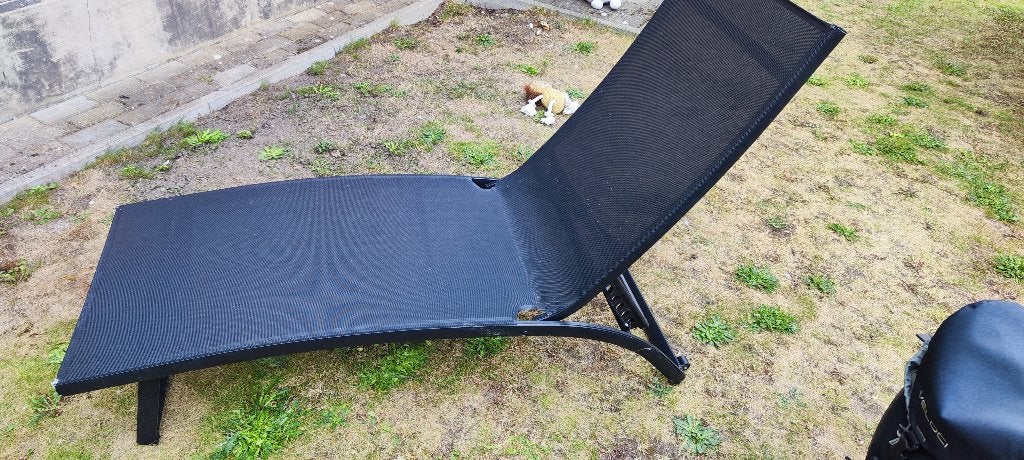 2 Lig zetel, Ophalen of Verzenden, Zo goed als nieuw, Aluminium