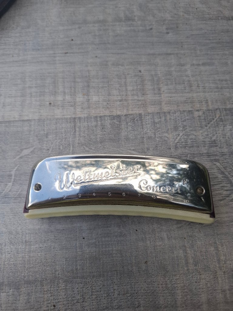 Harmonica vintage, Muziek en Instrumenten, Ophalen, Gebruikt