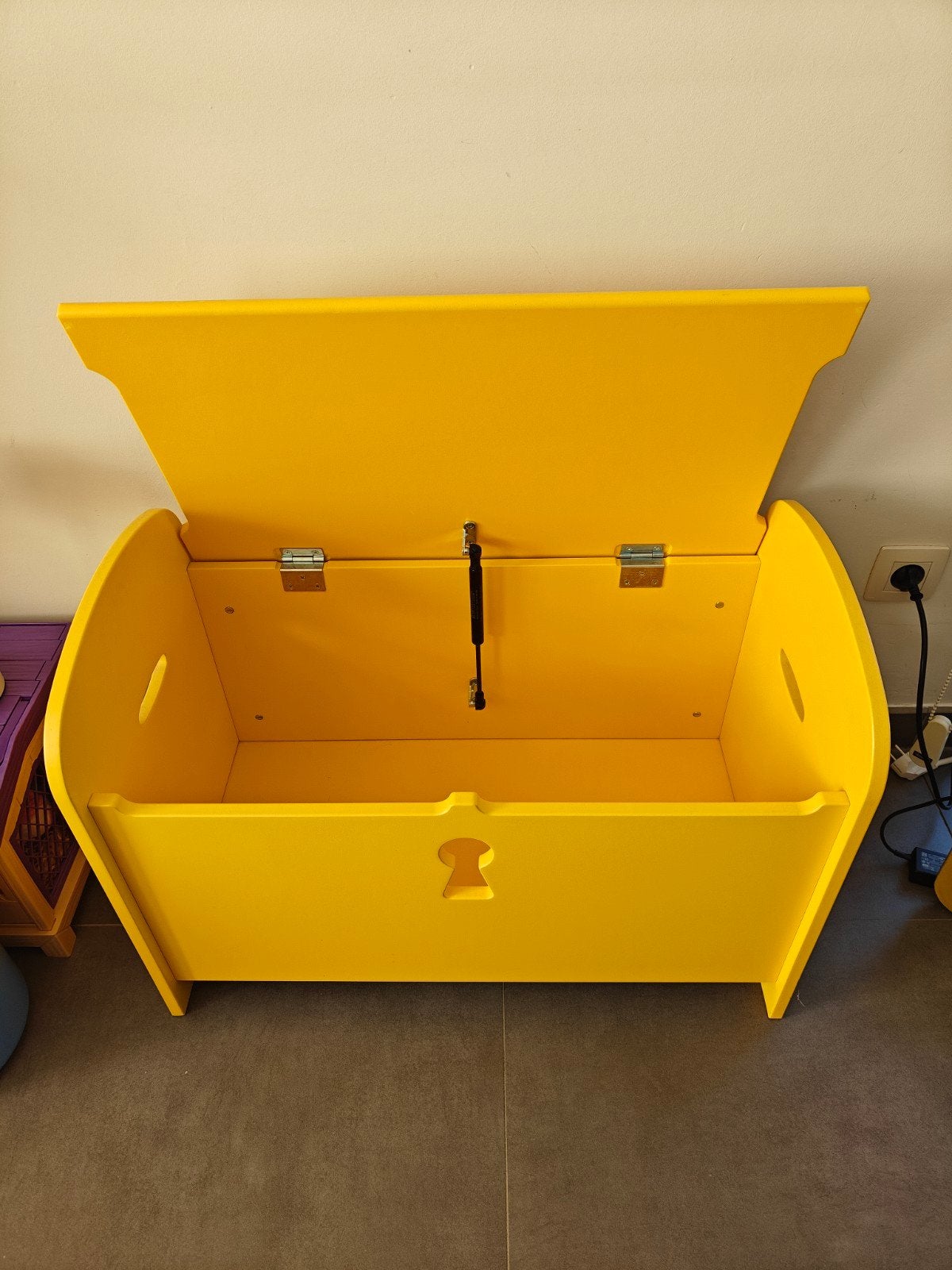 Opbergkist geel ikea, Huis en Inrichting, Ophalen