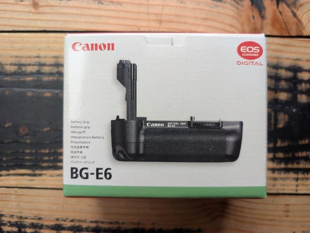 BG-E6 Battery Grip voor een Canon EOS 5D Mark II, Ophalen, Zo goed als nieuw