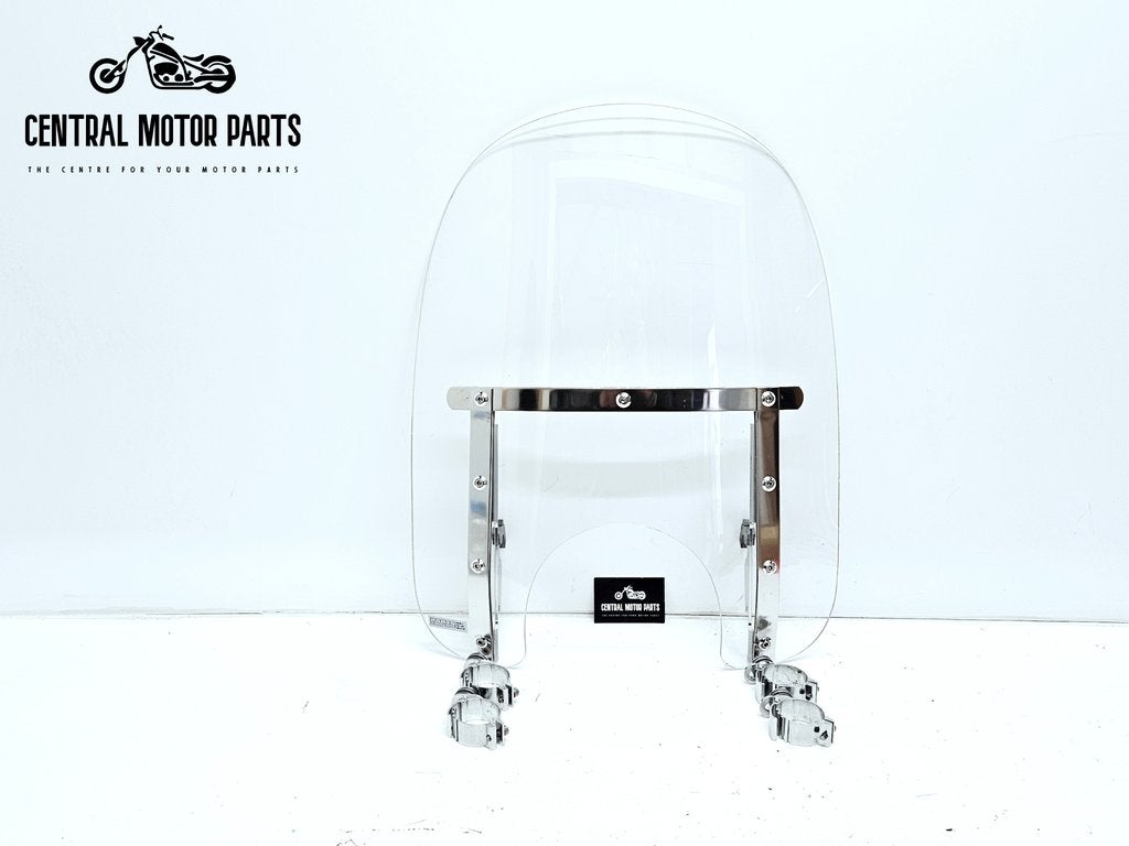 Transparant 17 inch Windscherm voor Dyna, Motoren, Ophalen of Verzenden, Gebruikt