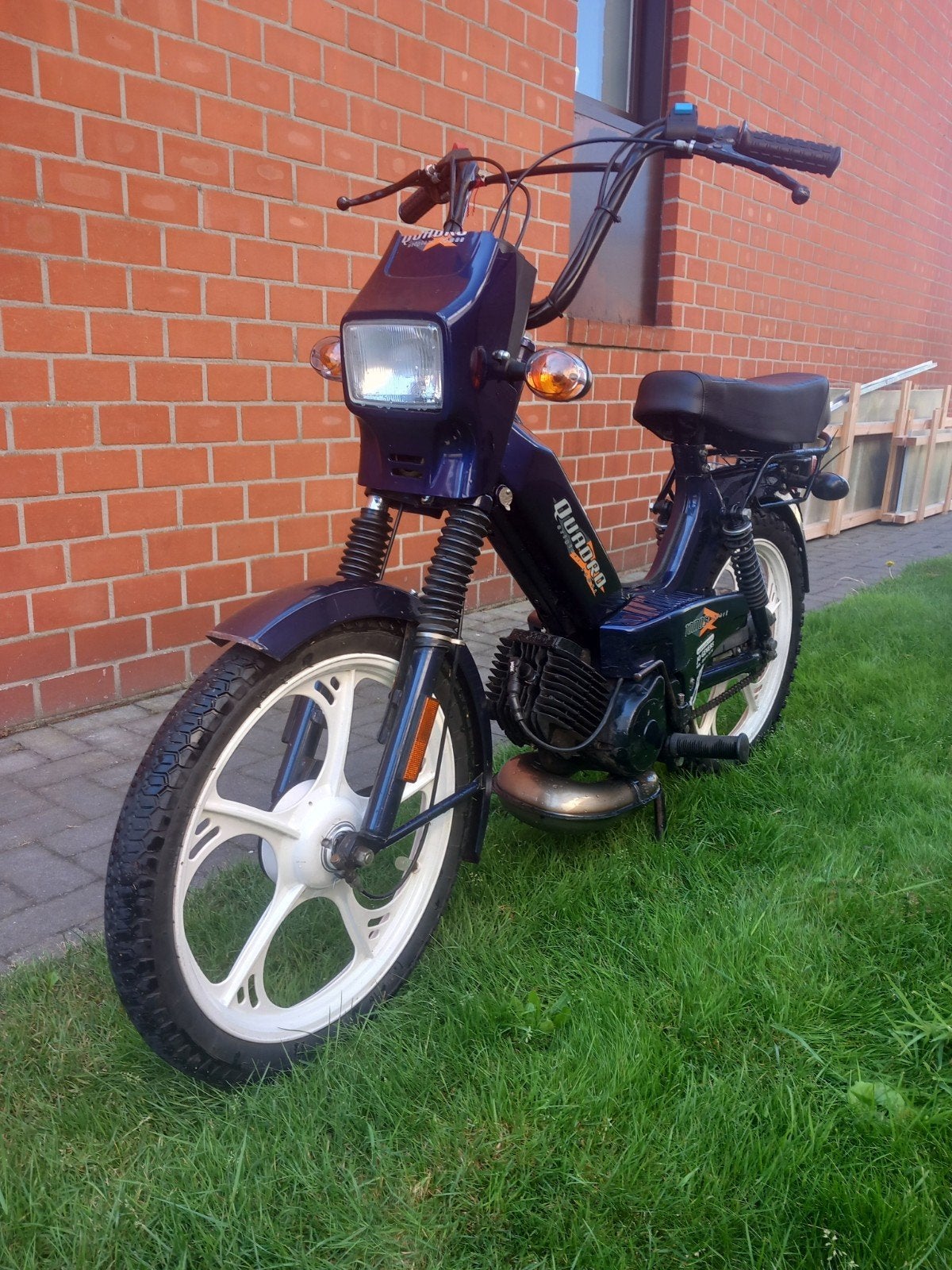 tomos quadro, Fietsen en Brommers, Brommers | Tomos, Ophalen, Quadro, 50 cc, Klasse B (45 km/u)
