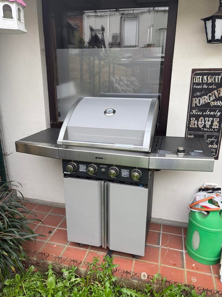 Gas bbq Grandhall, Ophalen, Gebruikt