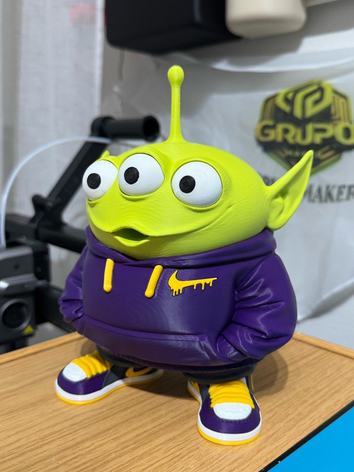 Figurine Alien 3D collection 20cm, Ophalen of Verzenden, Zo goed als nieuw