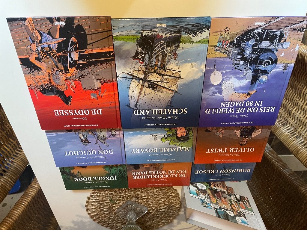 Luxe stripreeks wereldberoemde verhalen, Boeken, Stripverhalen, Complete serie of reeks, Ophalen of Verzenden, Zo goed als nieuw