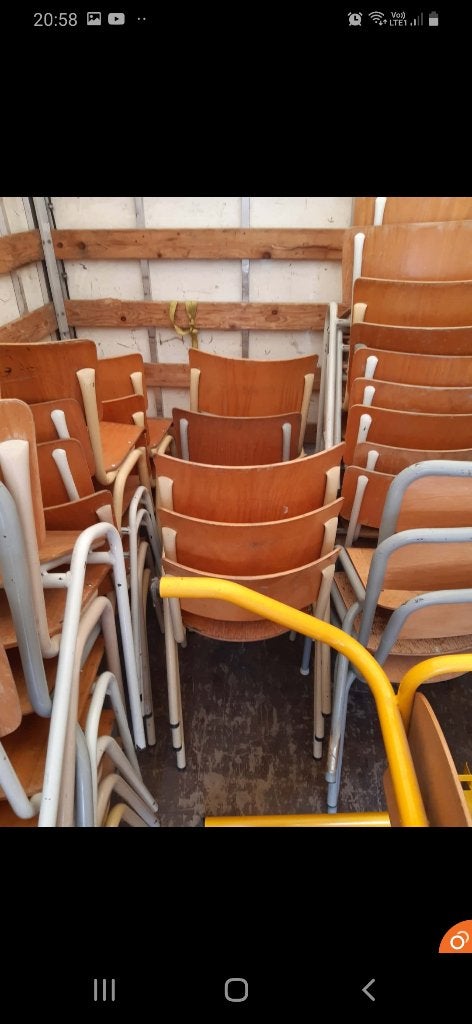 Chaises ecole vintage, Enlèvement
