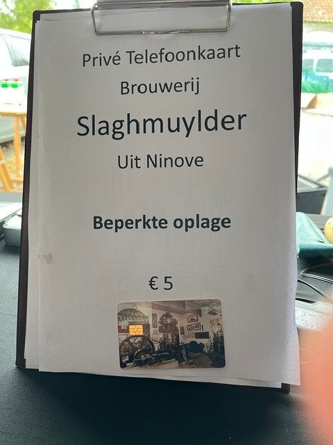 telefoonkaart, Ophalen
