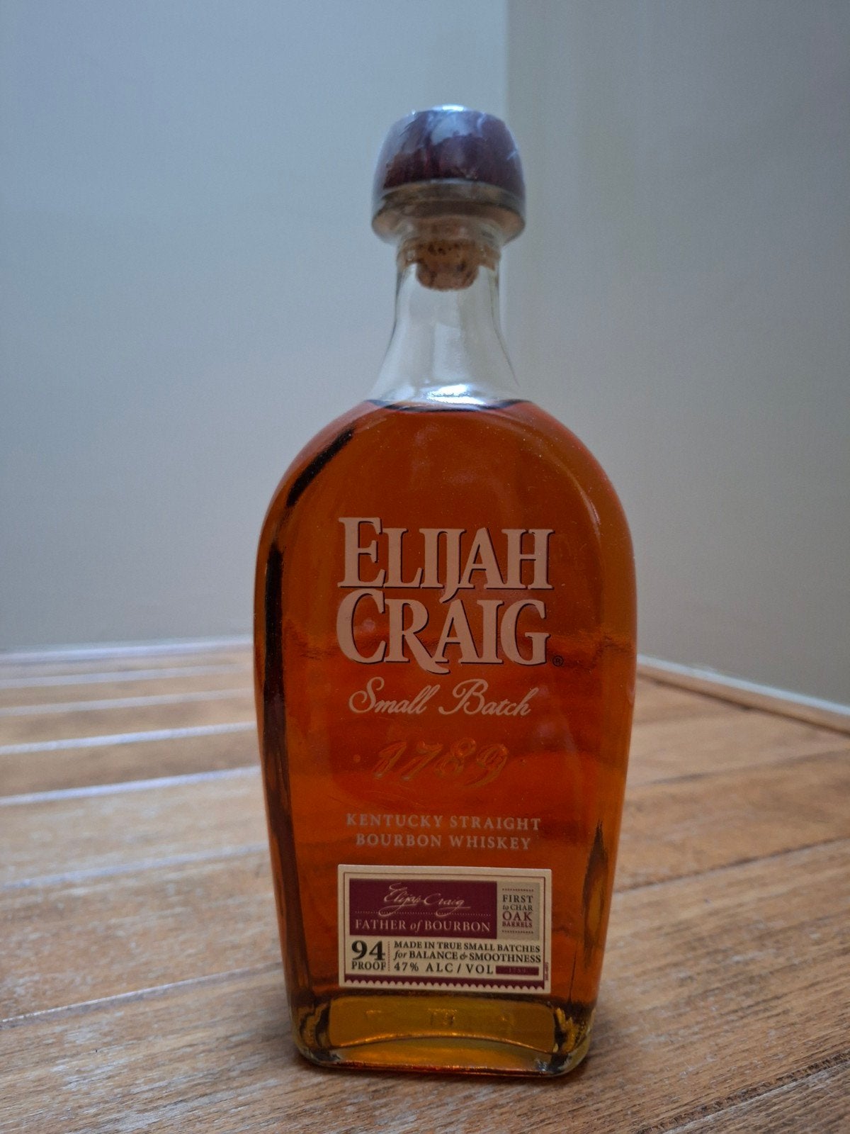 Elijah Craig bourbon whiskey, Collections, Neuf, Pleine, Enlèvement, Autres types